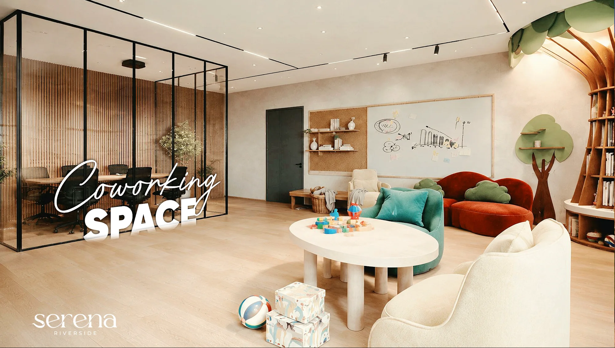 Co-working & library
